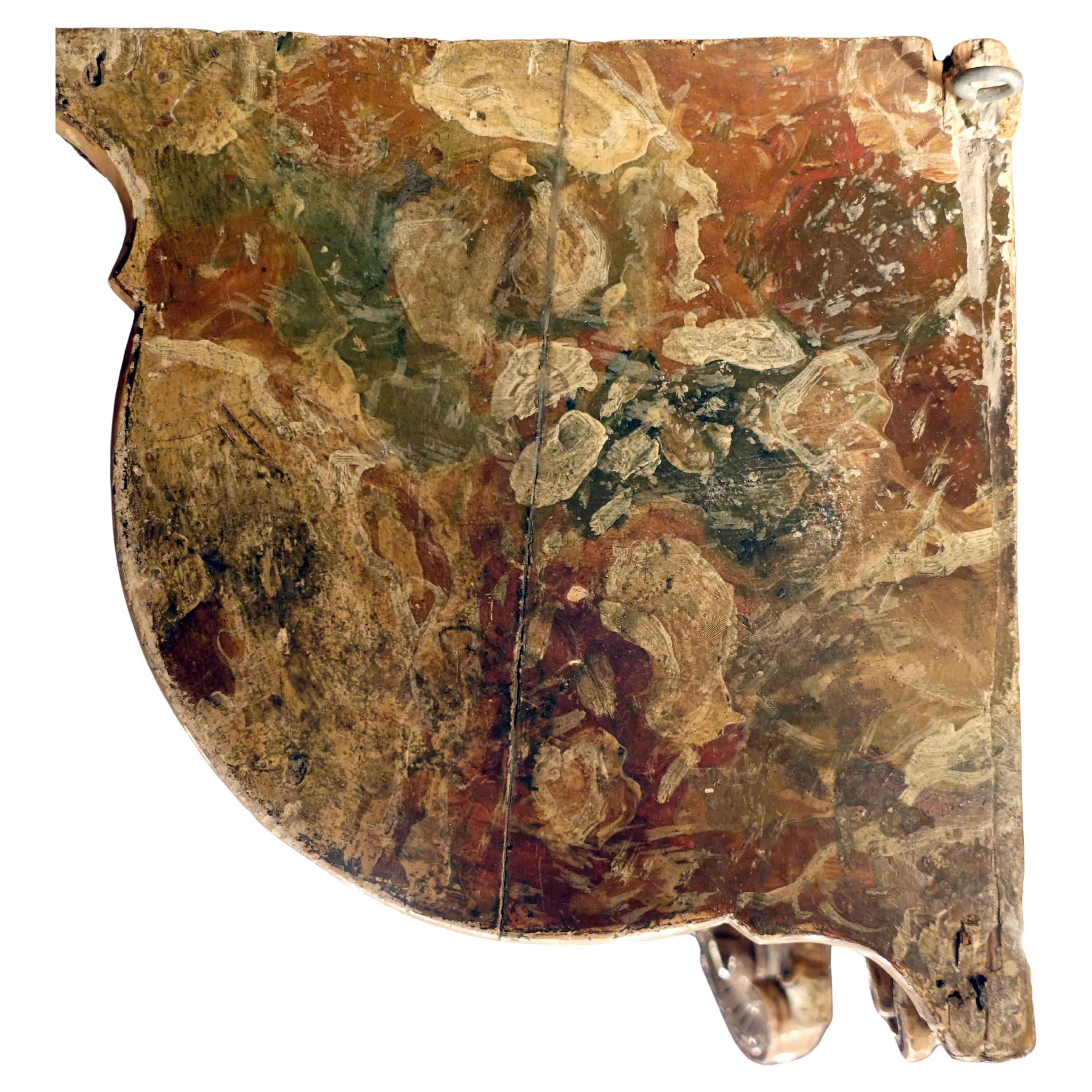 Inizio XVIII secolo Coppia di monumentali mensole da parete rococò a più livelli del XVIII secolo in vendita