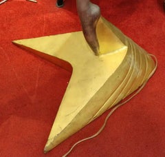 Pair of Monumental Art Deco Revival Floor Lamps Nude Female Figures, 1960s–1970s