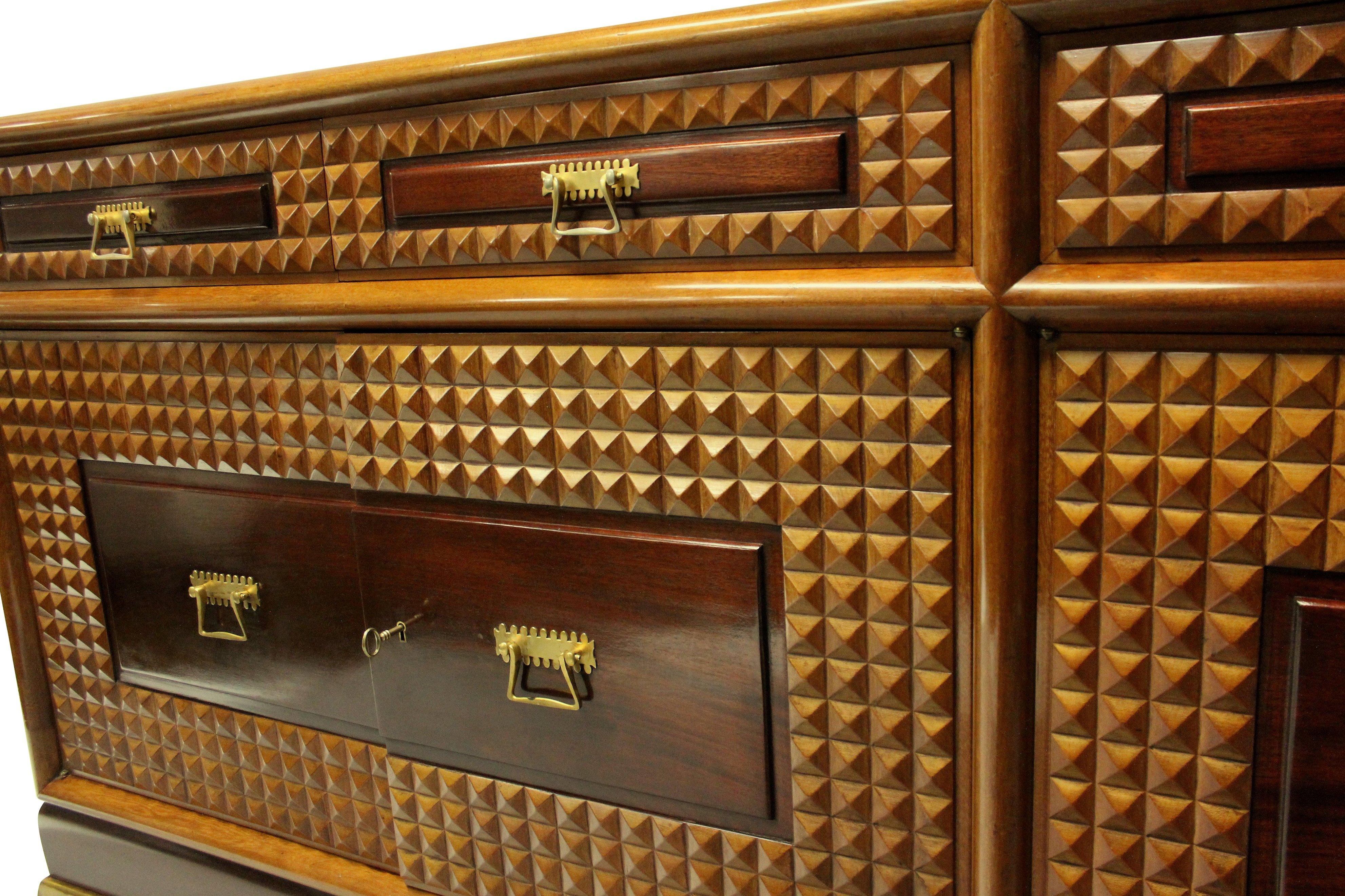 Pair of Monumental Credenza's by Atelier Borsani 1