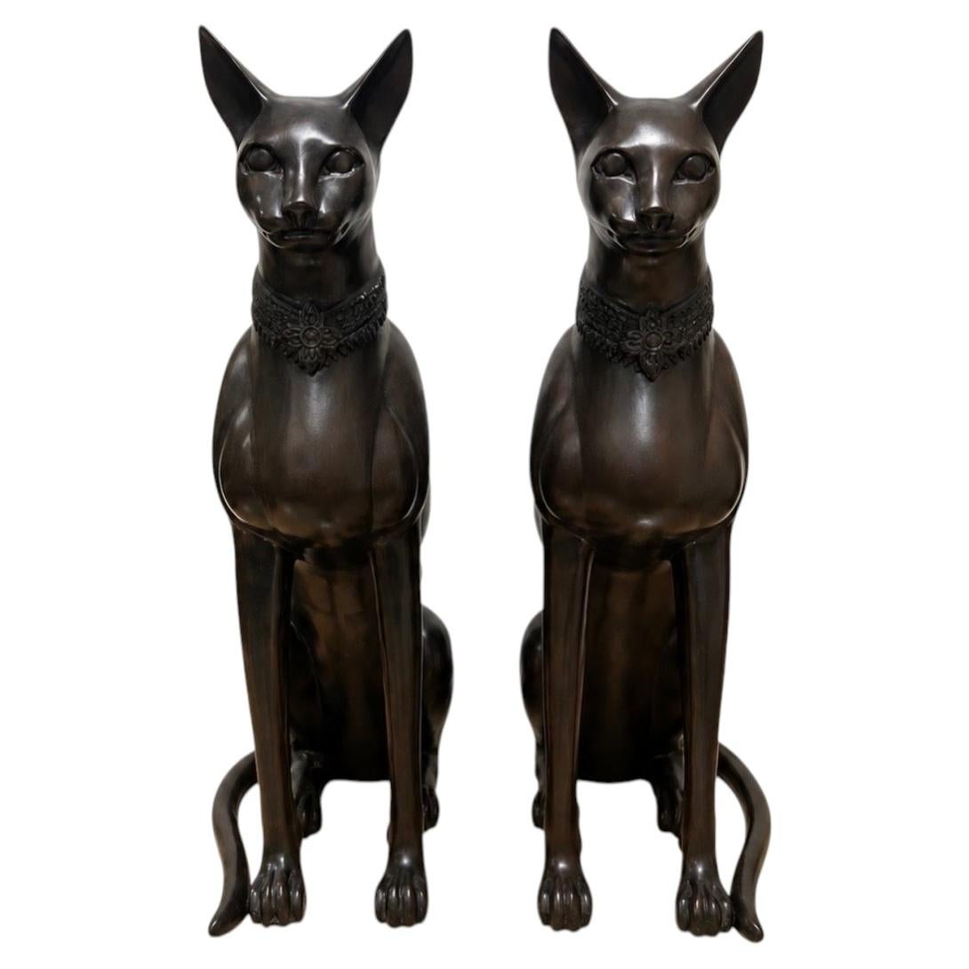 Are bronze sculptures cast?
