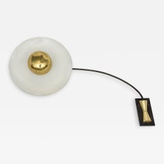 Pair of Monumental Italian Wall Sconces Attributed to Arredoluce, 1950's