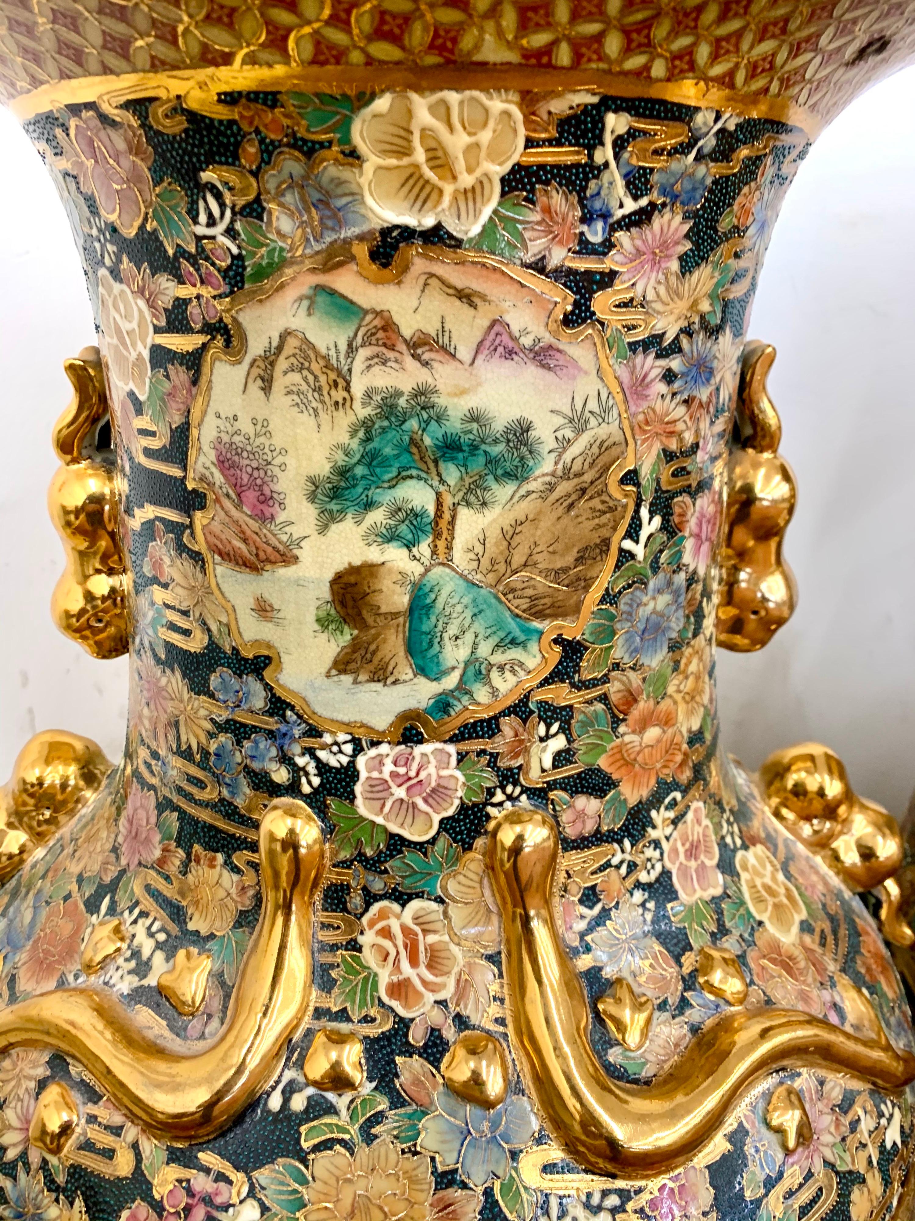 royal satsuma vase