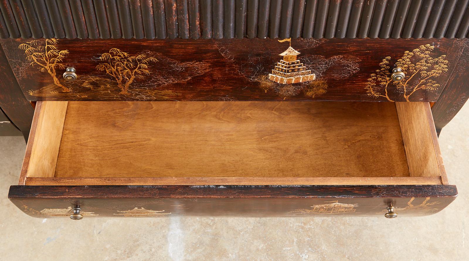 Monumental Rose Tarlow Japanned Dresser or Chests of Drawers 2