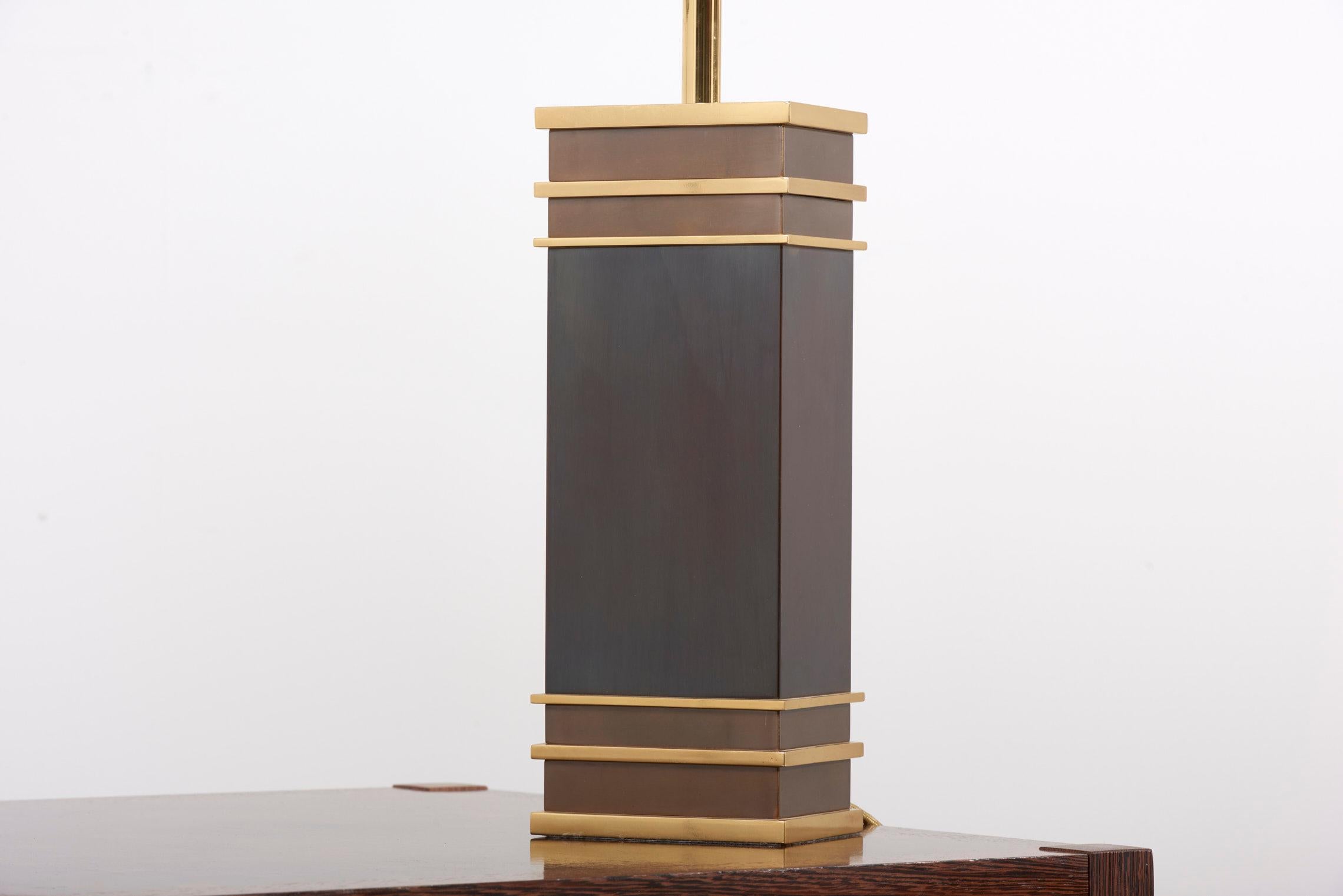 Pair of Monumental Midcentury Table Lamps by Vereinigte Werkstätten, Germany For Sale 7