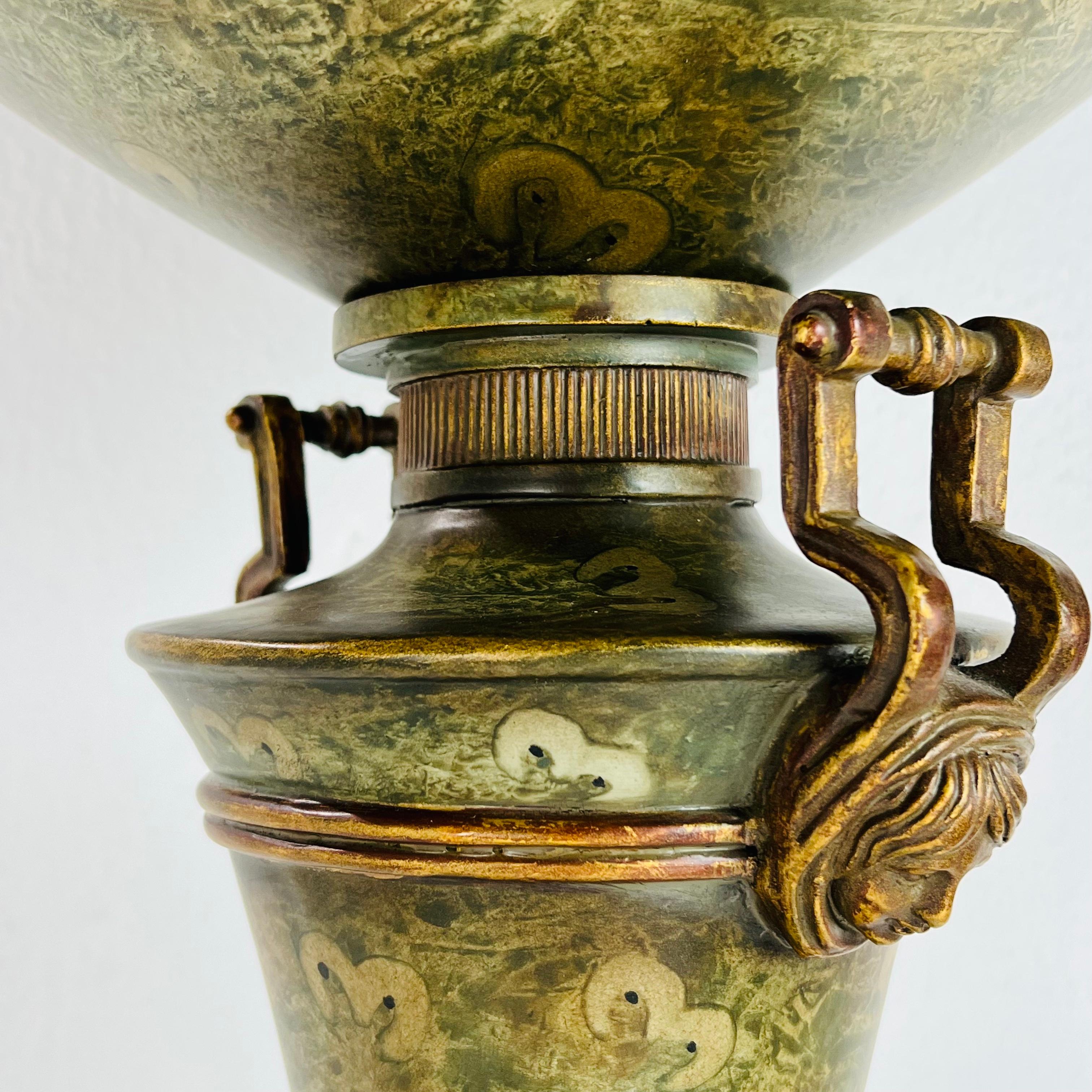 Paire de lampadaires vénitiens monumentaux en forme de torchères en vente 7