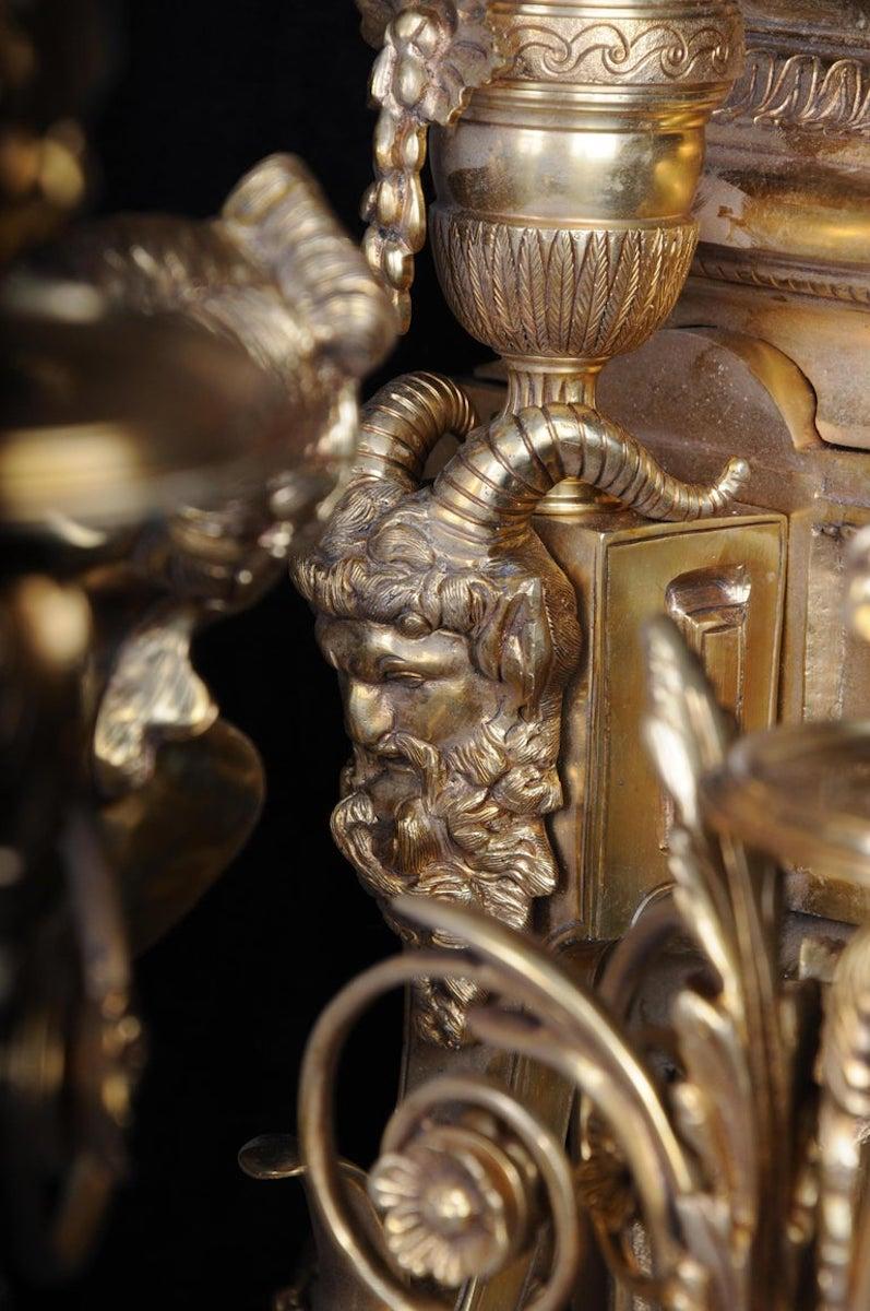 Paire d'appliques murales monumentales Napoléon III D'après J.-B.. Klagmann en vente 5