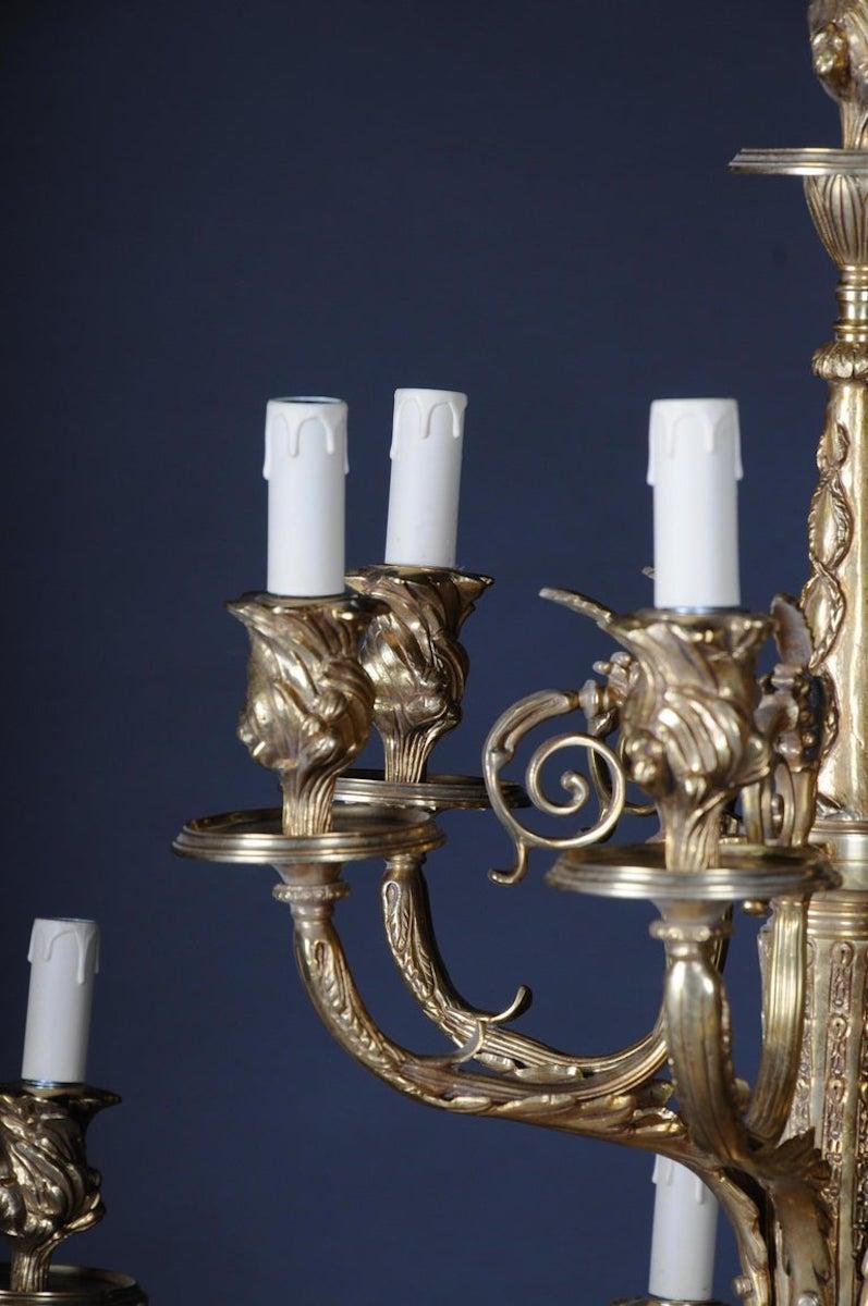 Paire d'appliques murales monumentales Napoléon III D'après J.-B.. Klagmann en vente 11