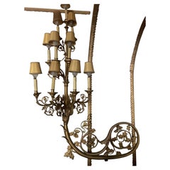 Pair of Monumental Wall Sconces (Bras de Lumière)