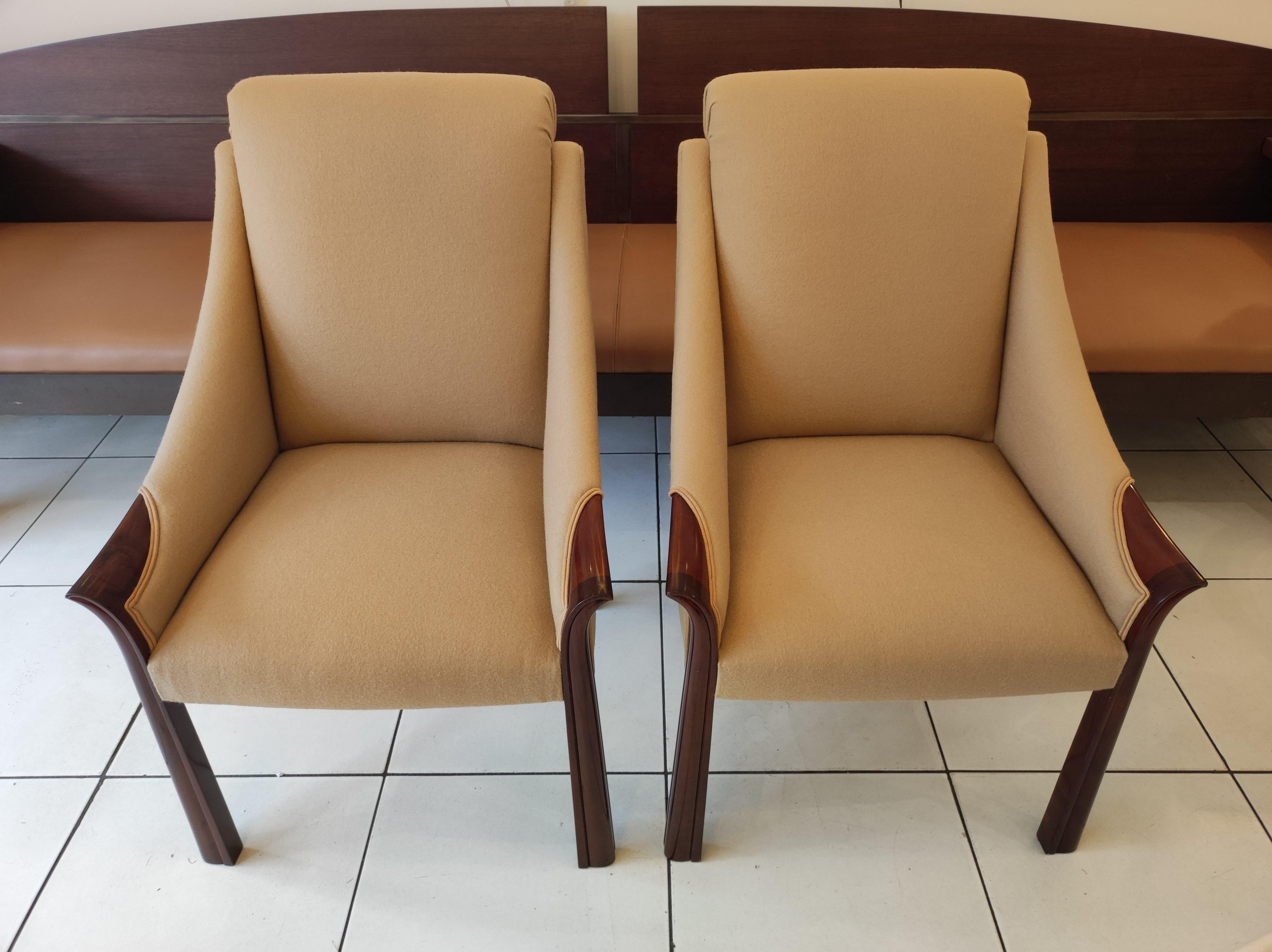 Pair of Moret Chairs, circa 1930 In Excellent Condition For Sale In Saint-Ouen, FR