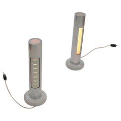 Paar Morgana-Tischlampen von Enrico Panzeri für Nucleo Sormani, 1970er Jahre