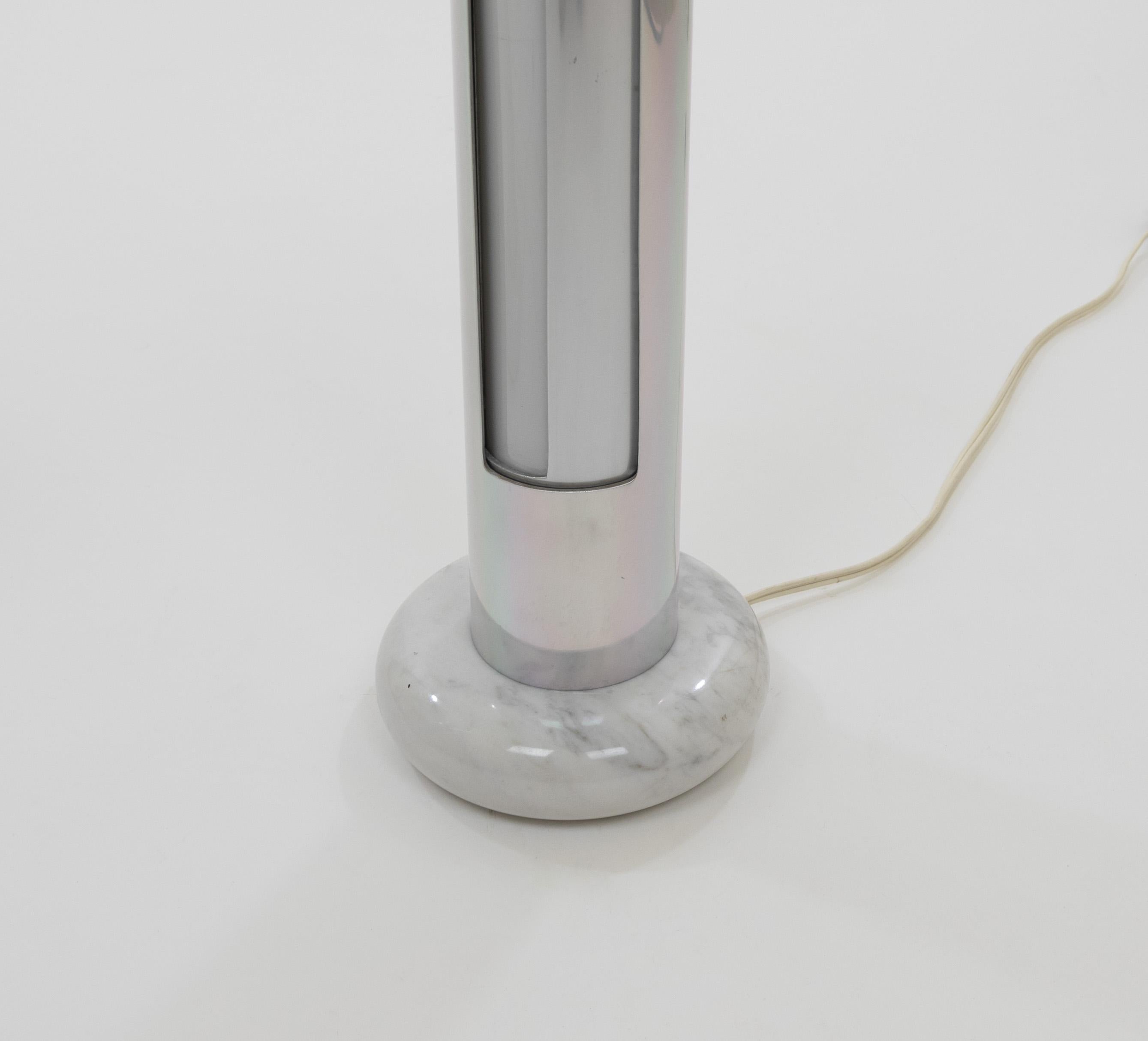 Pair of Morgana table lamps by Enrico Panzeri for Nucleo Sormani, 1970s For Sale 2
