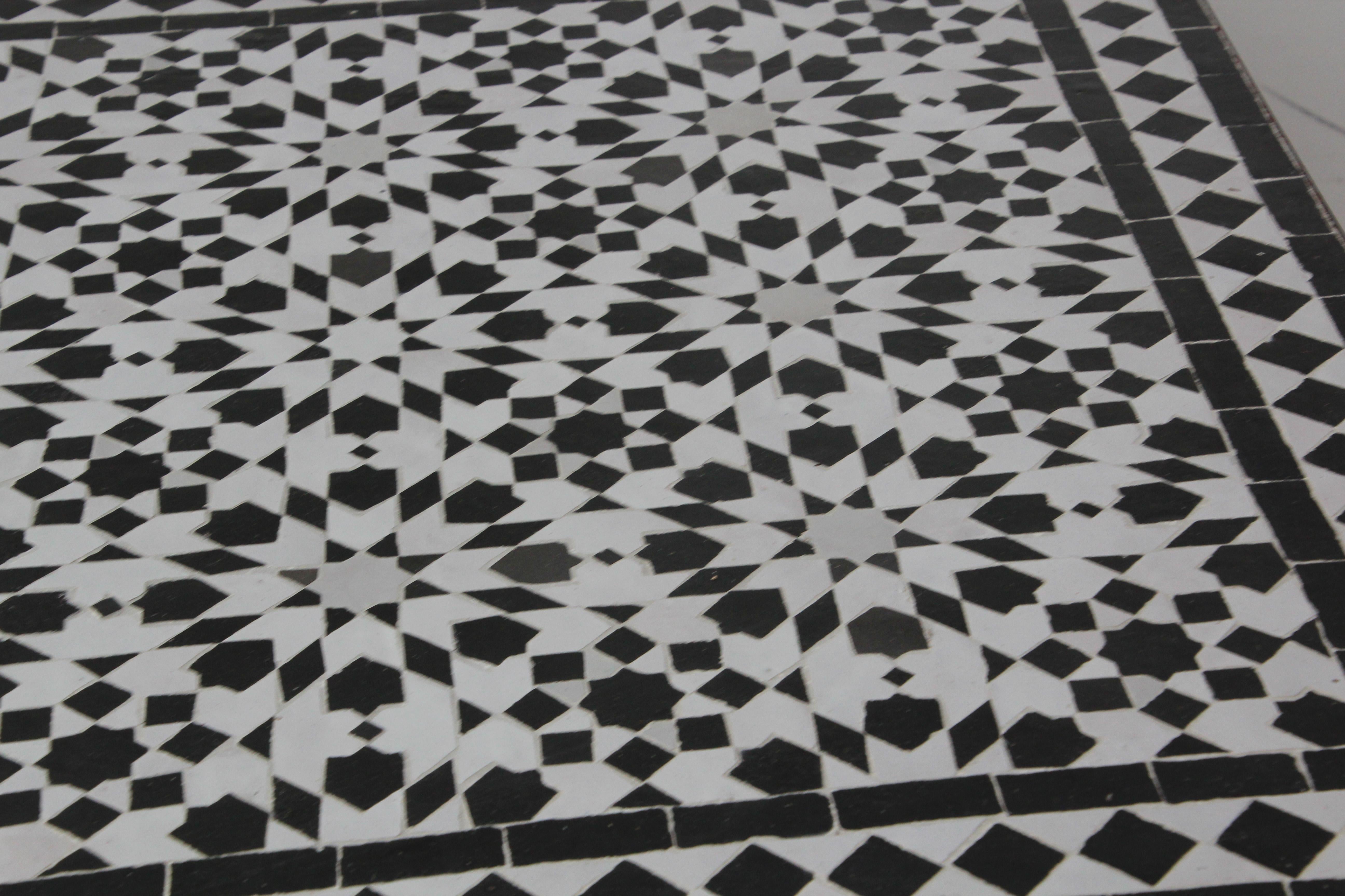 moroccan tiled coffee table