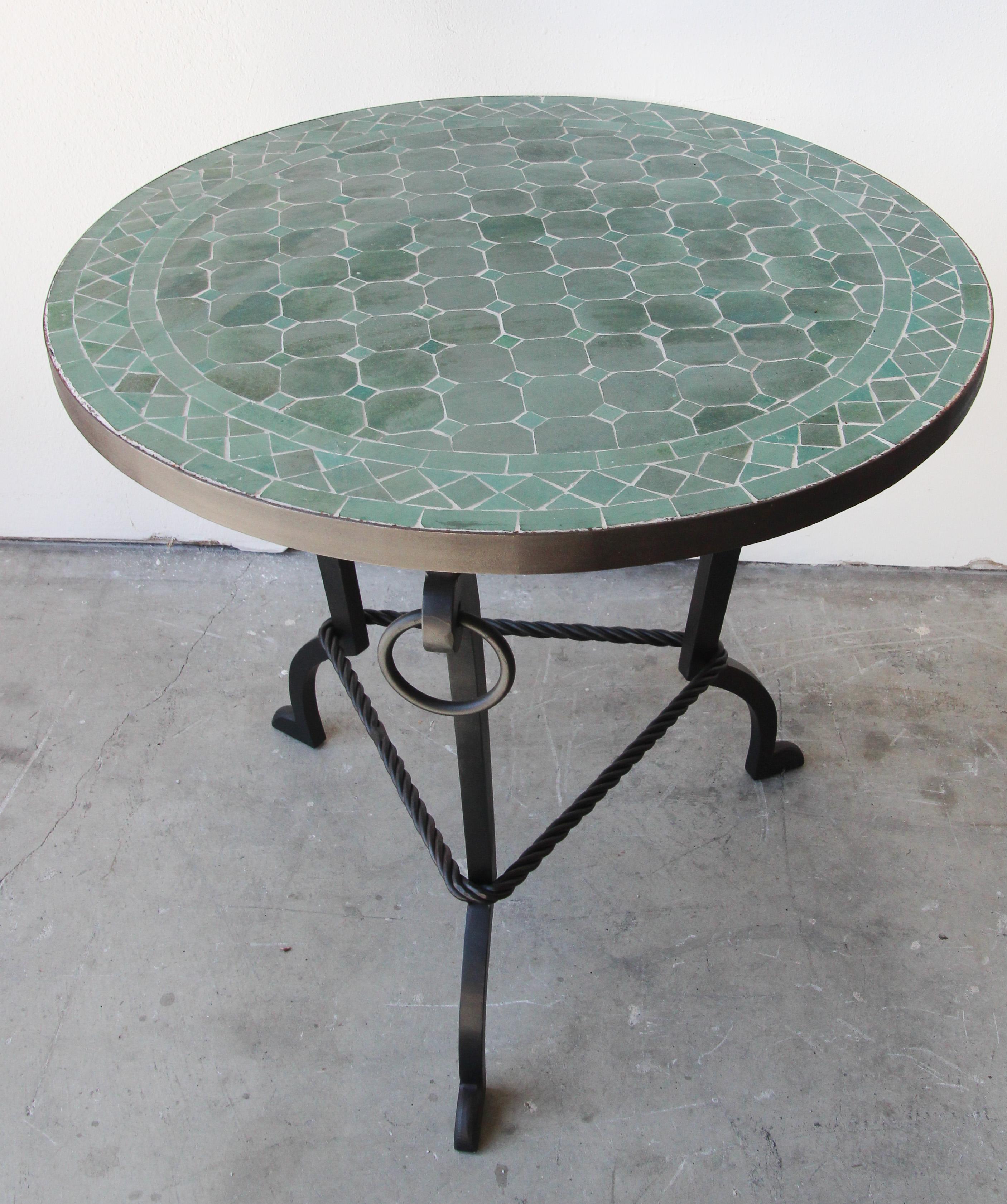 emerald green tile