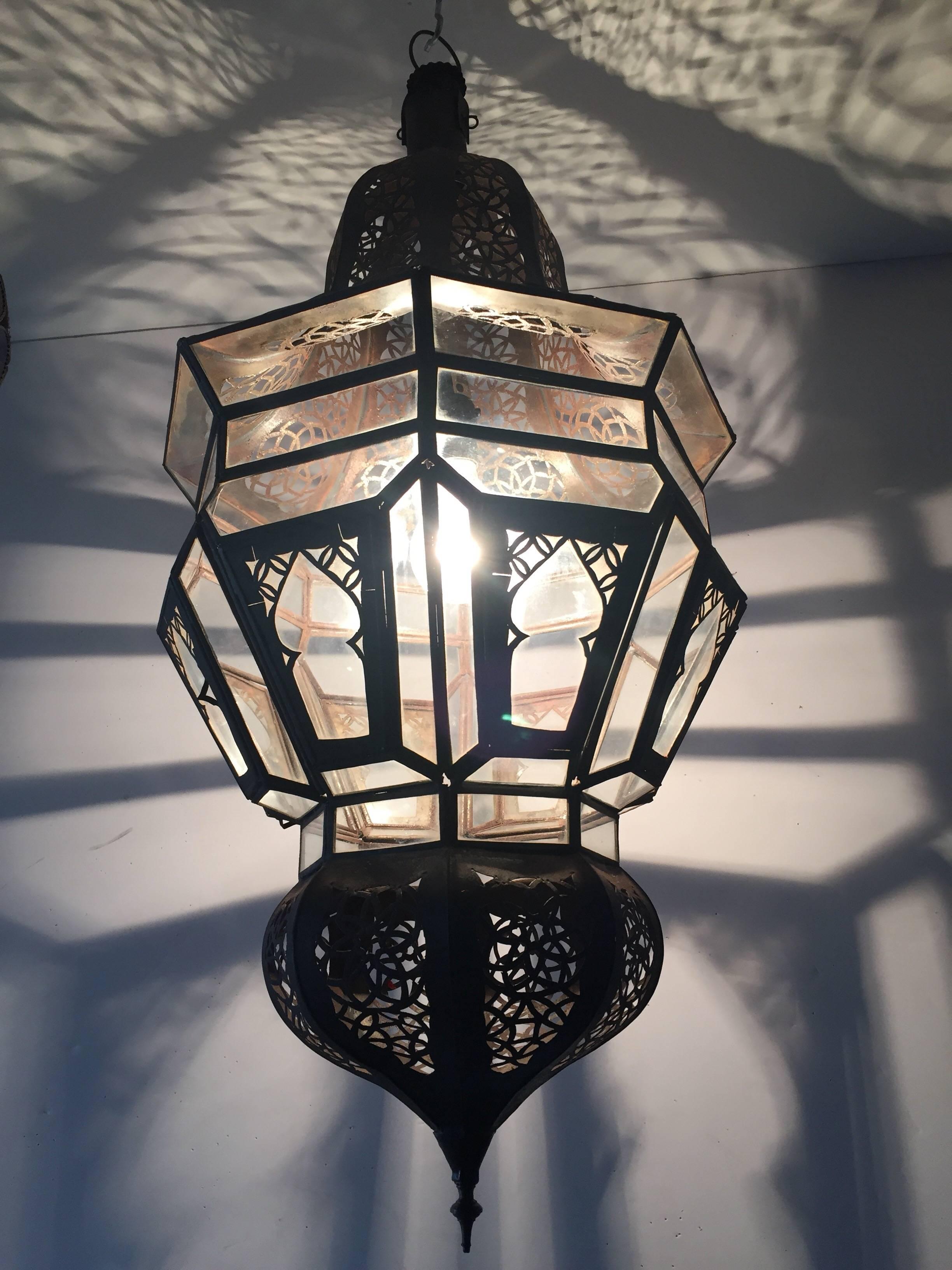 Pair of Moroccan Moorish Hanging Pendant Lights 3