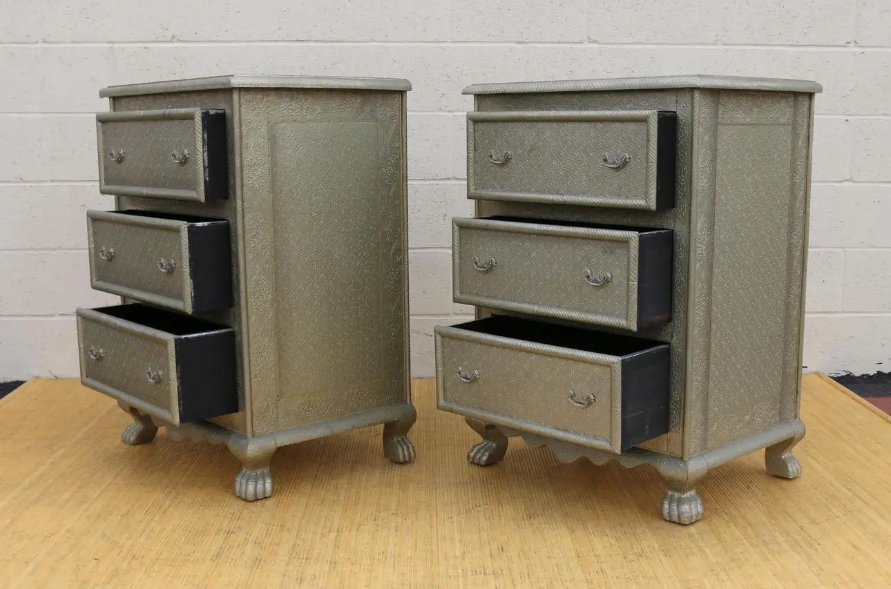 Unknown Pair of Moroccan Style Chests of Drawers For Sale
