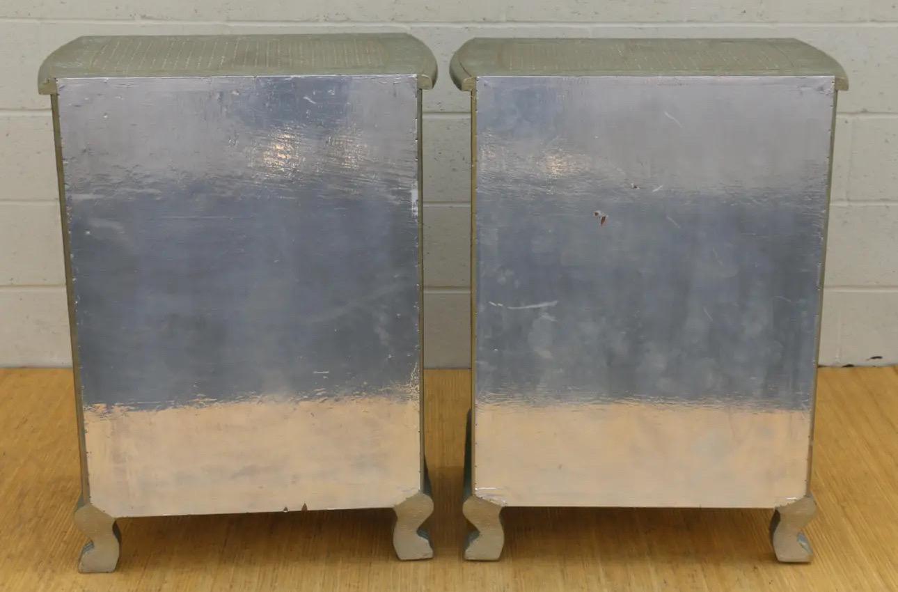 Late 20th Century Pair of Moroccan Style Chests of Drawers For Sale