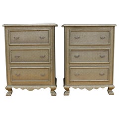 Paire de commodes de style marocain