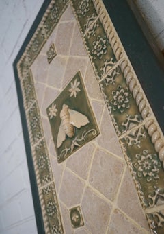 Pair of Mosaic Tile Garden Doors