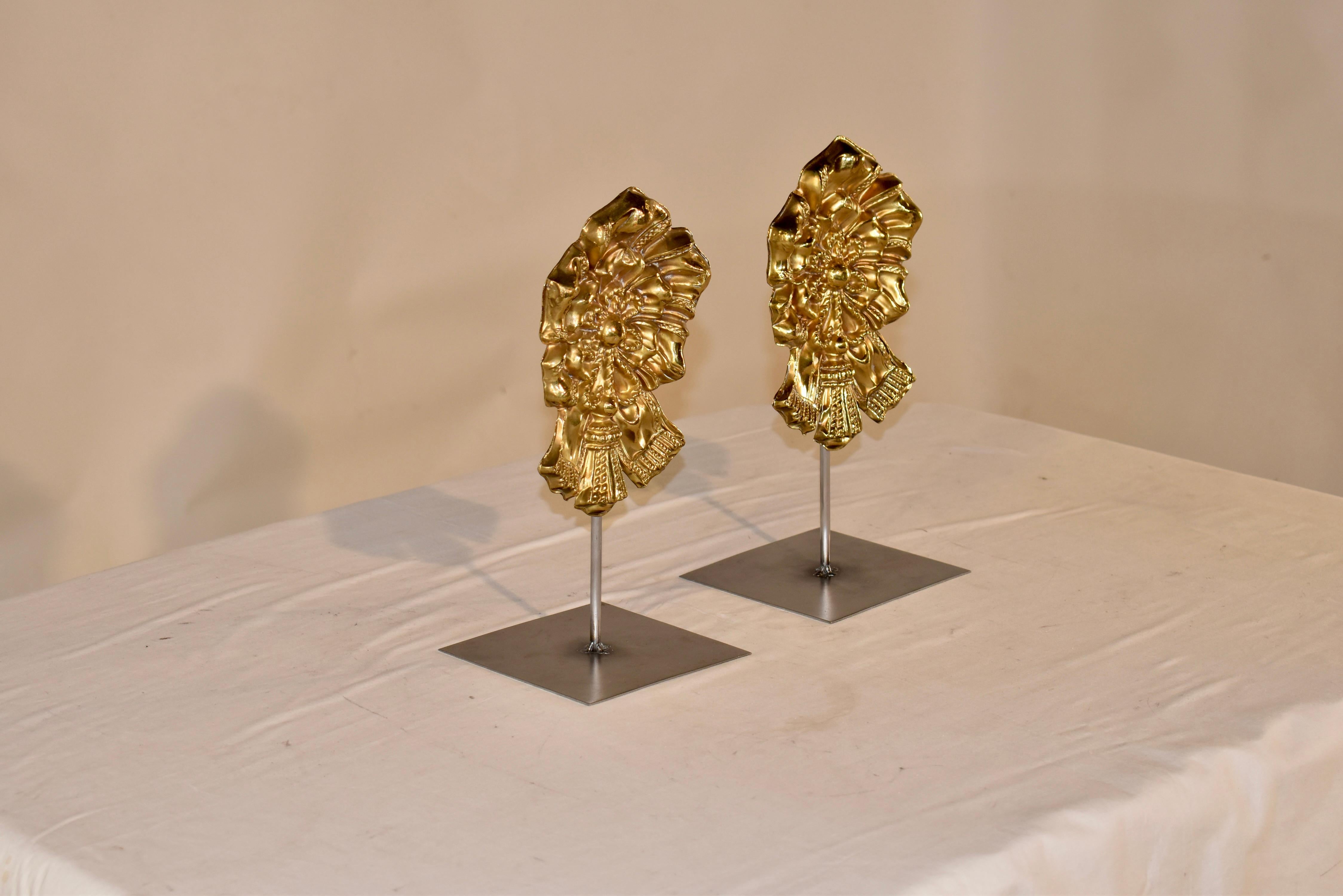 English Pair of Mounted Georgian Decorative Objects For Sale