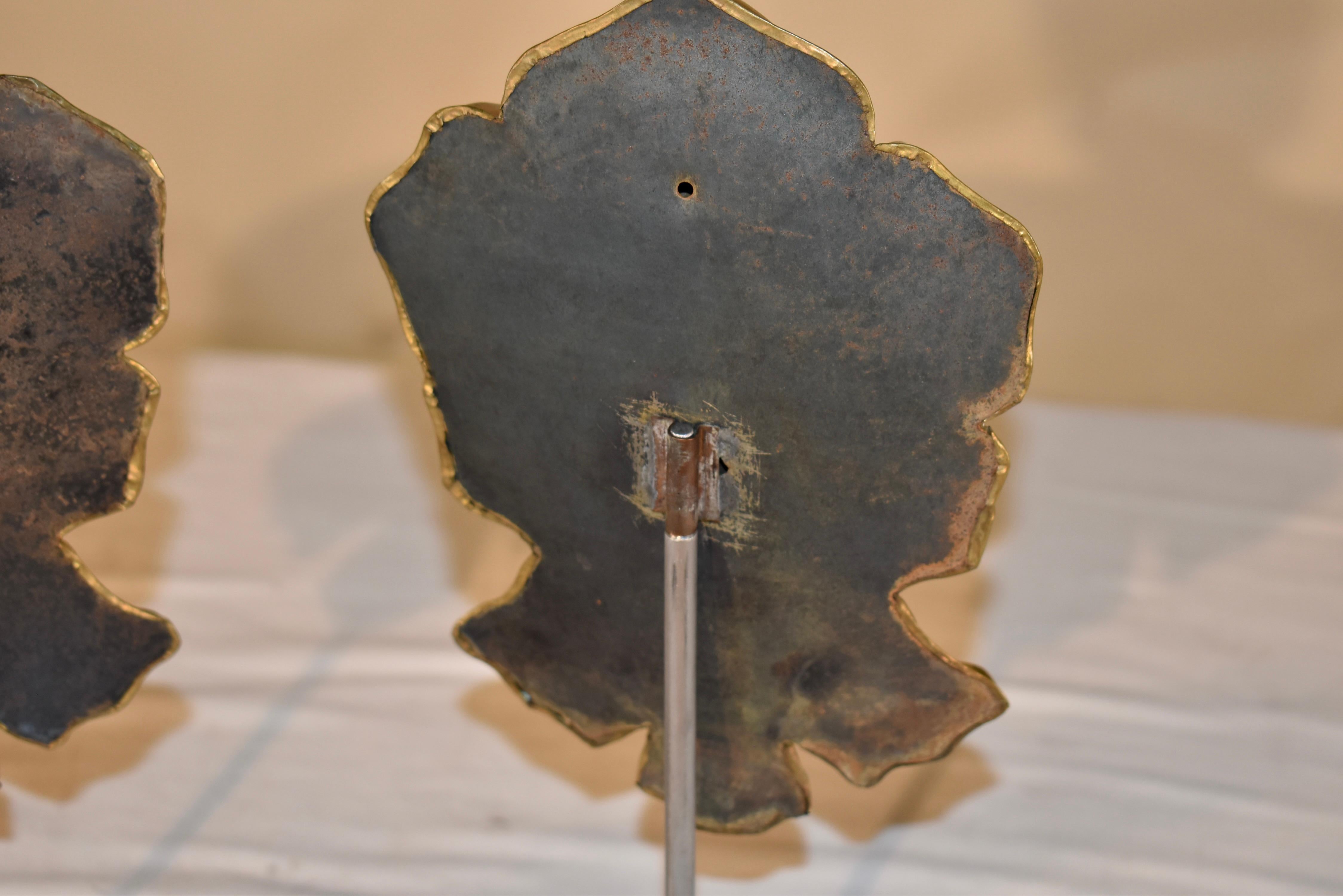 Metal Pair of Mounted Georgian Decorative Objects For Sale