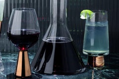 Pair of Mouth-blown Highball Glasses, Tom Dixon
