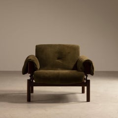 Pair of "MP-13" Armchairs, Percival Lafer, Brazilian Mid-Century Modern Design