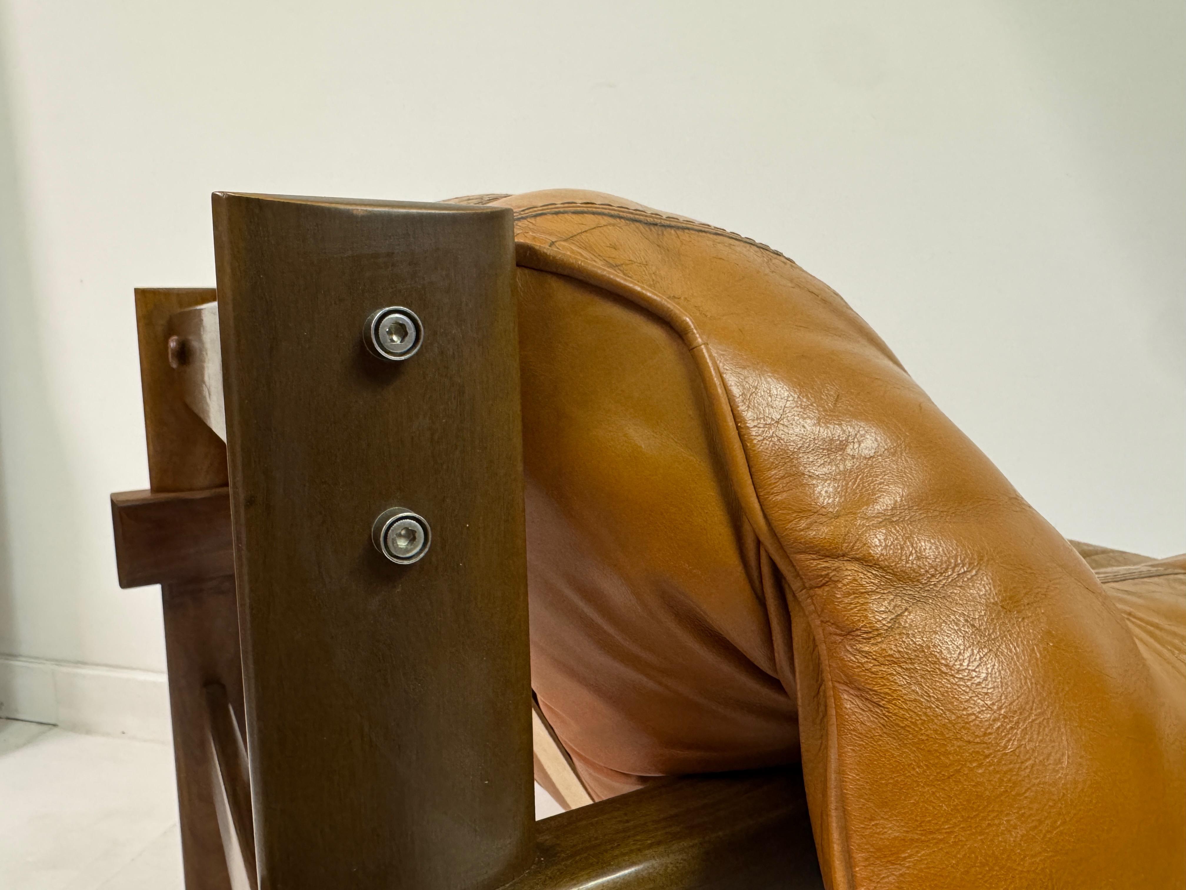Paar MP-41 Lounge-Stühle von Percival Lafer, Brasilien, 1970er Jahre im Angebot 4