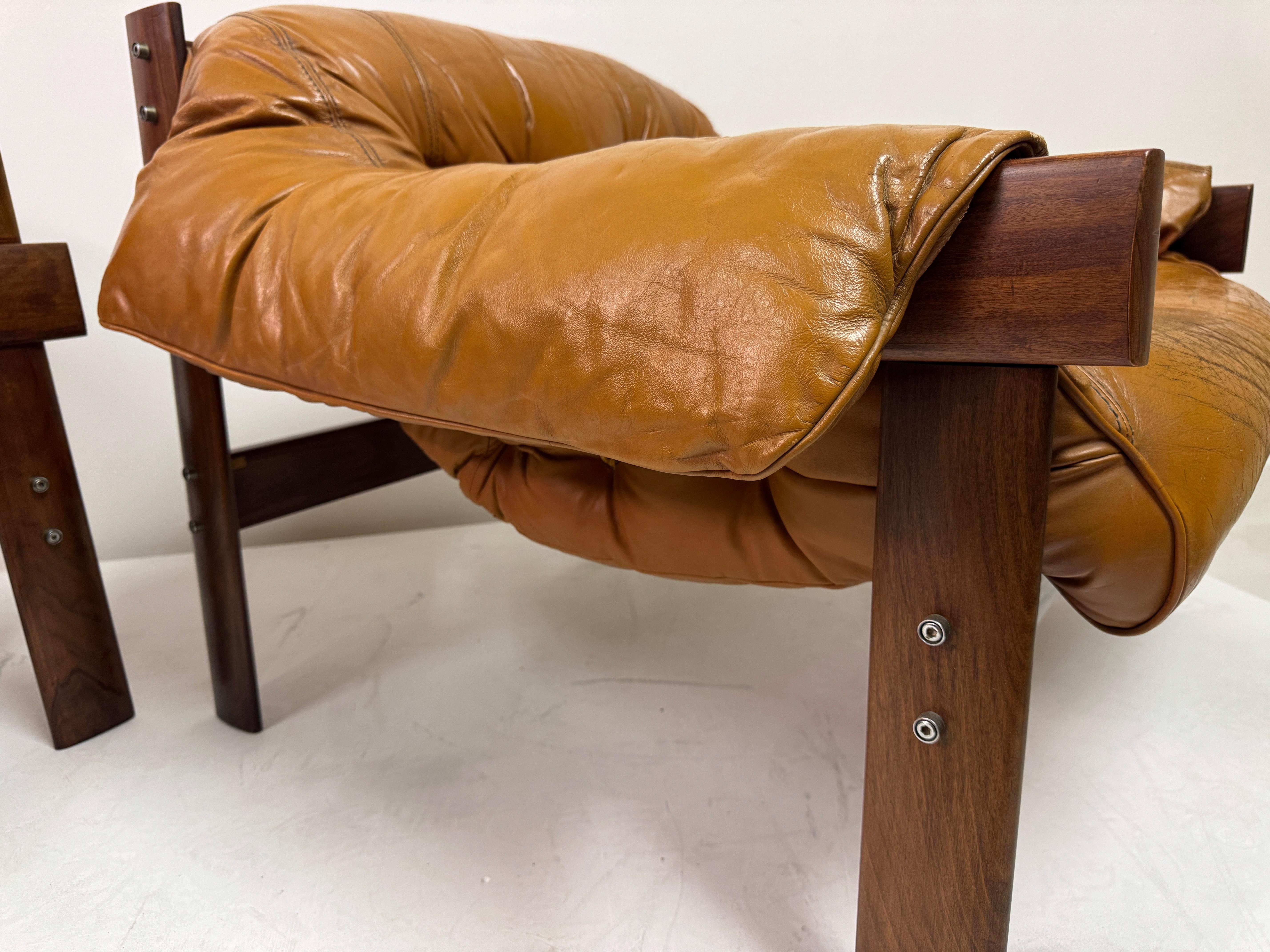 Paar MP-41 Lounge-Stühle von Percival Lafer, Brasilien, 1970er Jahre im Angebot 12