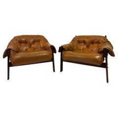 Paar MP-41 Lounge-Stühle von Percival Lafer, Brasilien, 1970er Jahre