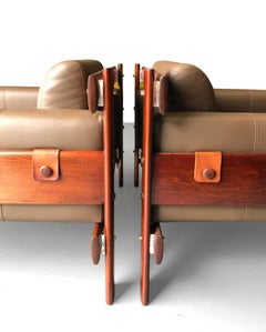 MP-51 Armchairs by Percival Lafer, Brazilian Mid-Century