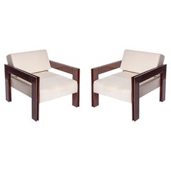 Pair of MP-85 Armchairs by Percival Lafer, Mid-Century Modern Brazilian, 1970s