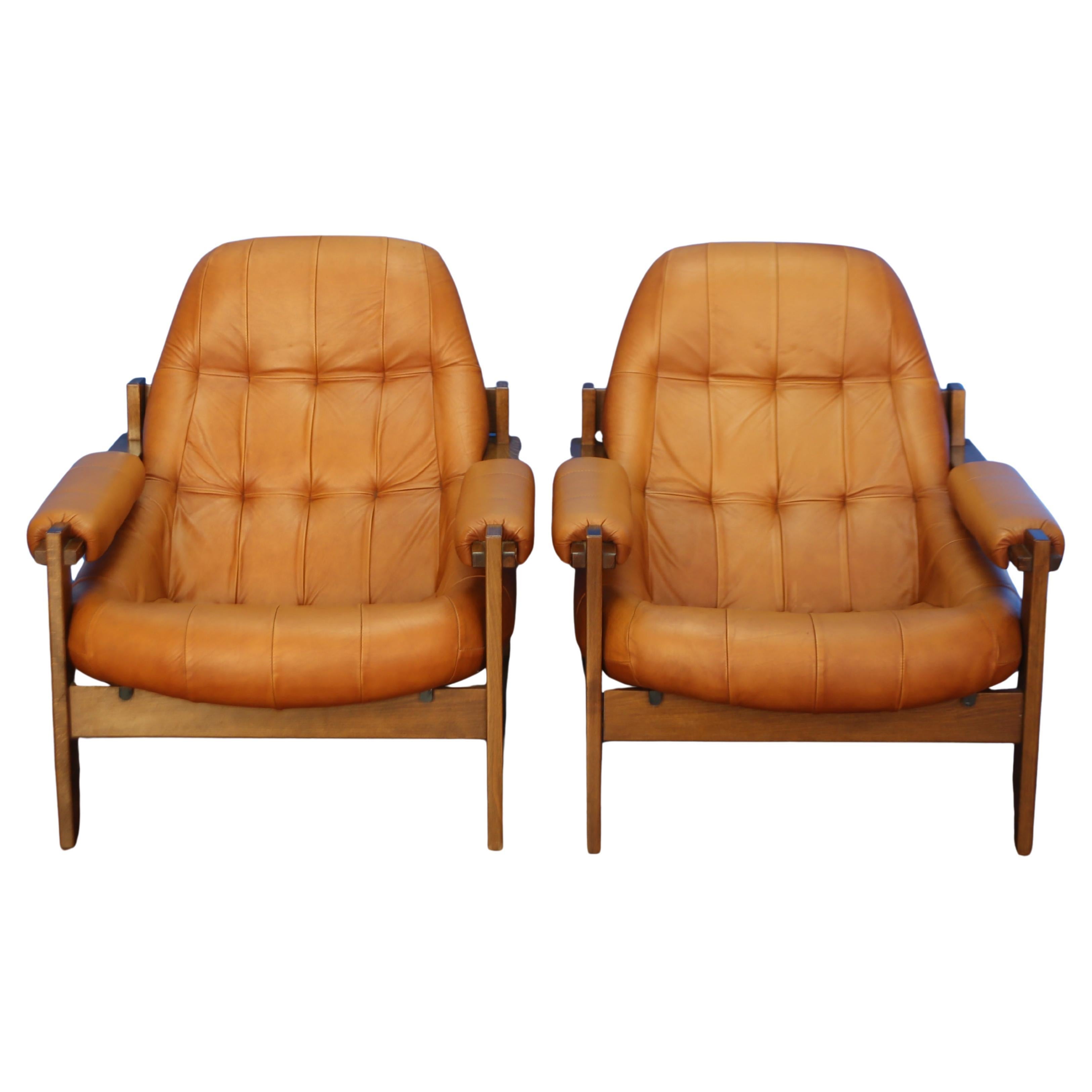 Pair of MP-91 armchairs by Percival Lafer, Brazil, 1970
