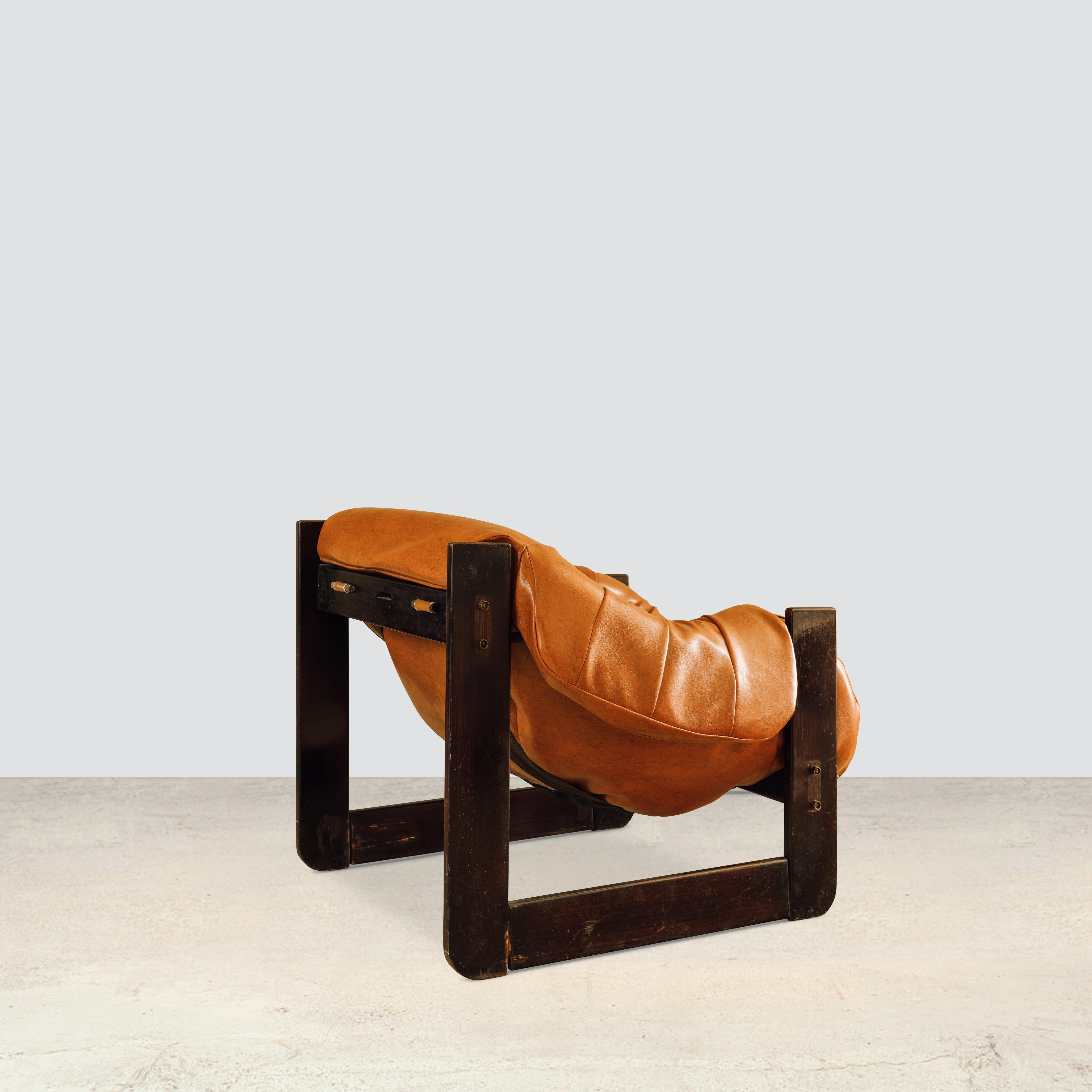 Mid-Century Modern Pair of MP97 Lounge Chairs by Percival Lafer