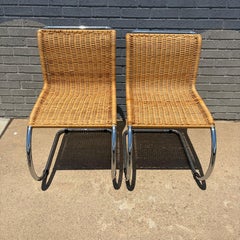 Pair of MR10 Cantilever Chairs by Ludwig Mies Van Der Rohe