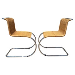 Pair of MR10 Cantilever Chairs by Ludwig Mies Van Der Rohe