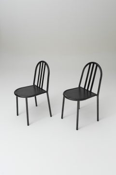 Coppia di sedie in metallo "MS04" di Mallet-Stevens