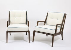 Pair of M.Singer & Son Loungers, Italy 1960s