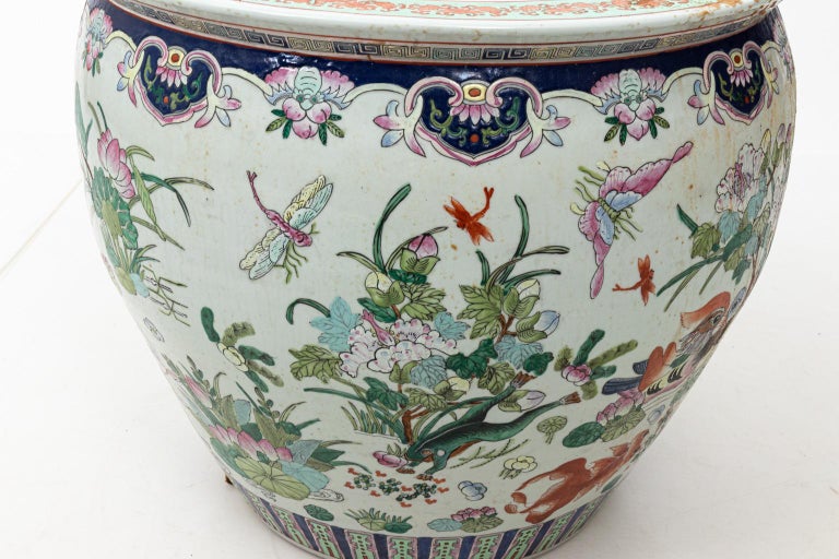 Pair of Multicolored Fish Bowls at 1stDibs