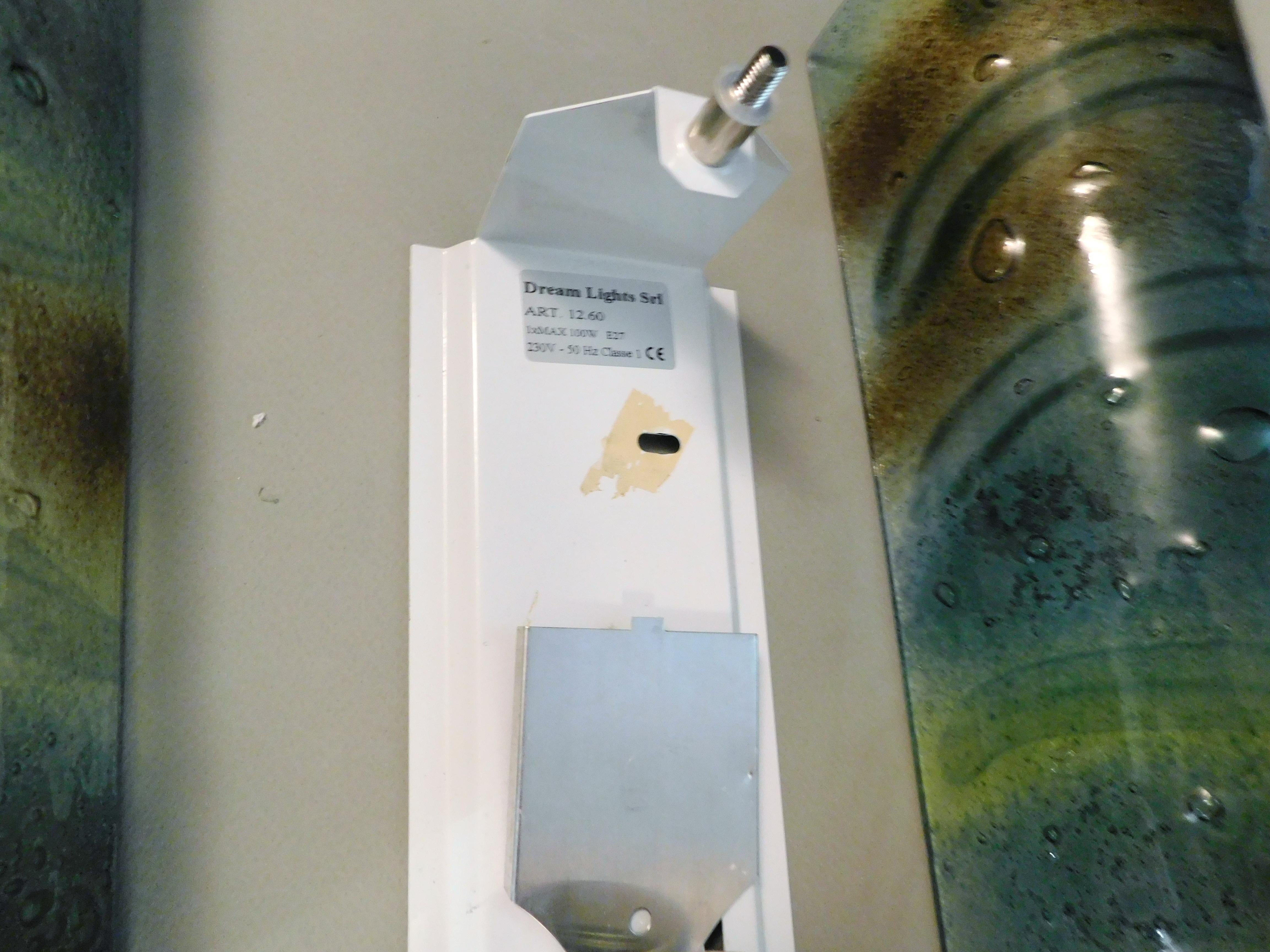 Coppia di lampade a canalina multicolore in vendita 3