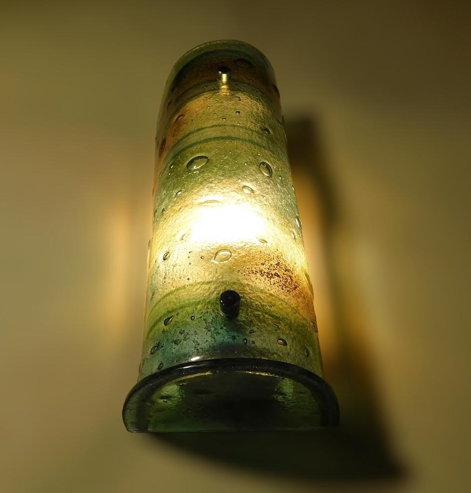 Coppia di lampade a canalina multicolore in vendita 2