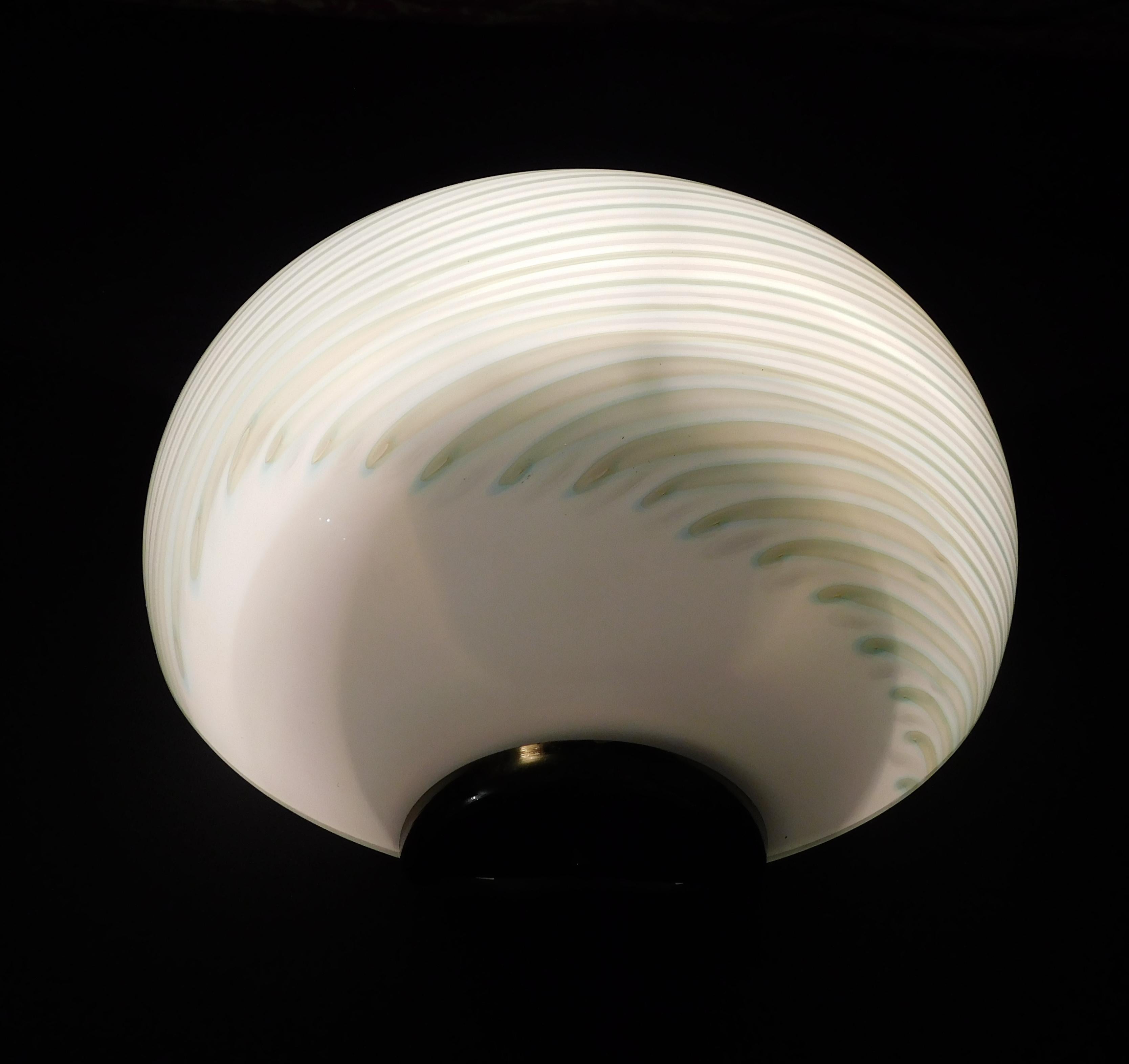 Pair of Murano Chiocciola Sconces by Luci Muranesi For Sale 3