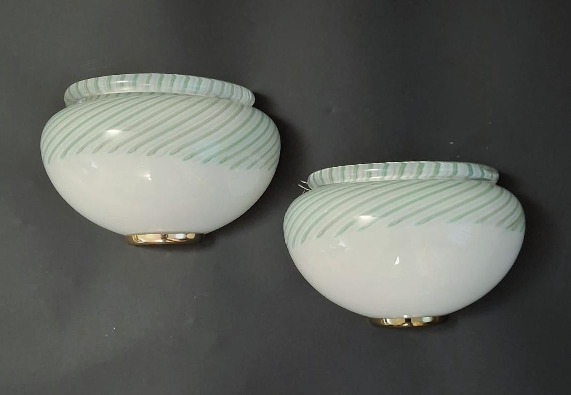 Pareja de Apliques de Murano Chiocciola de Luci Muranesi en venta 1