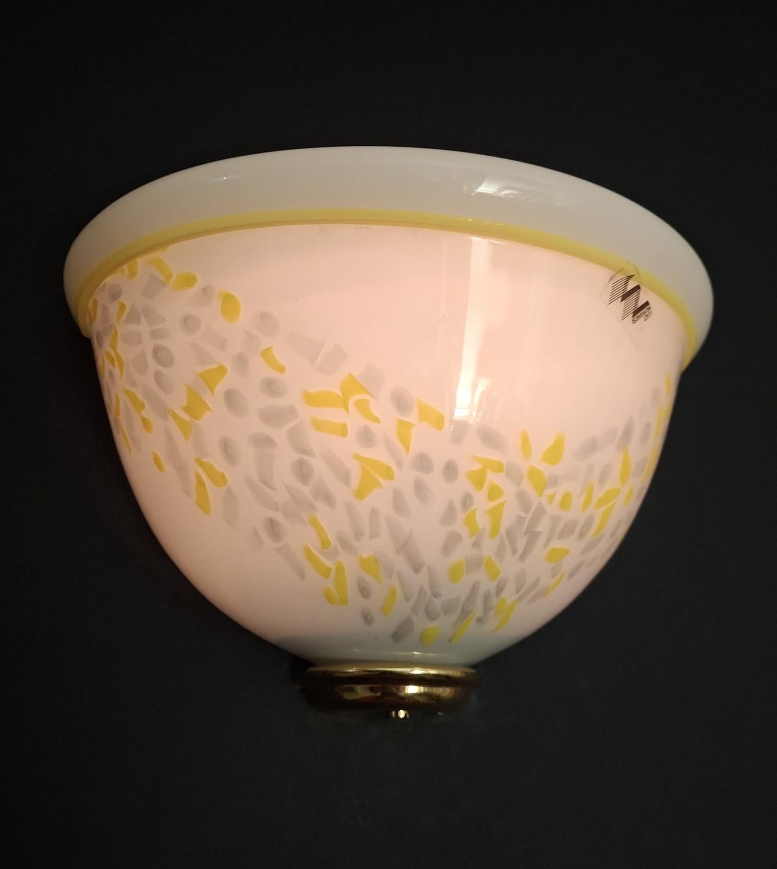 Coppia di sconsigli di Murano Chiocciola di Luci Muranesi in vendita 2