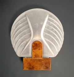 Pair of Murano Deco Sconces