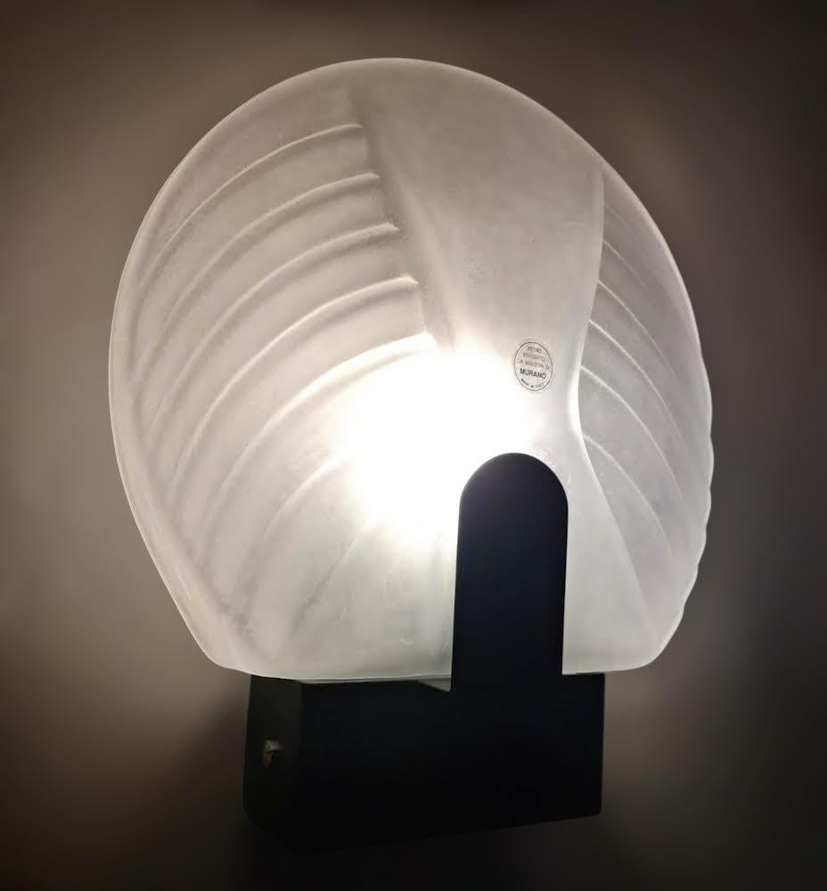 Pair of Murano Deco Sconces For Sale 5