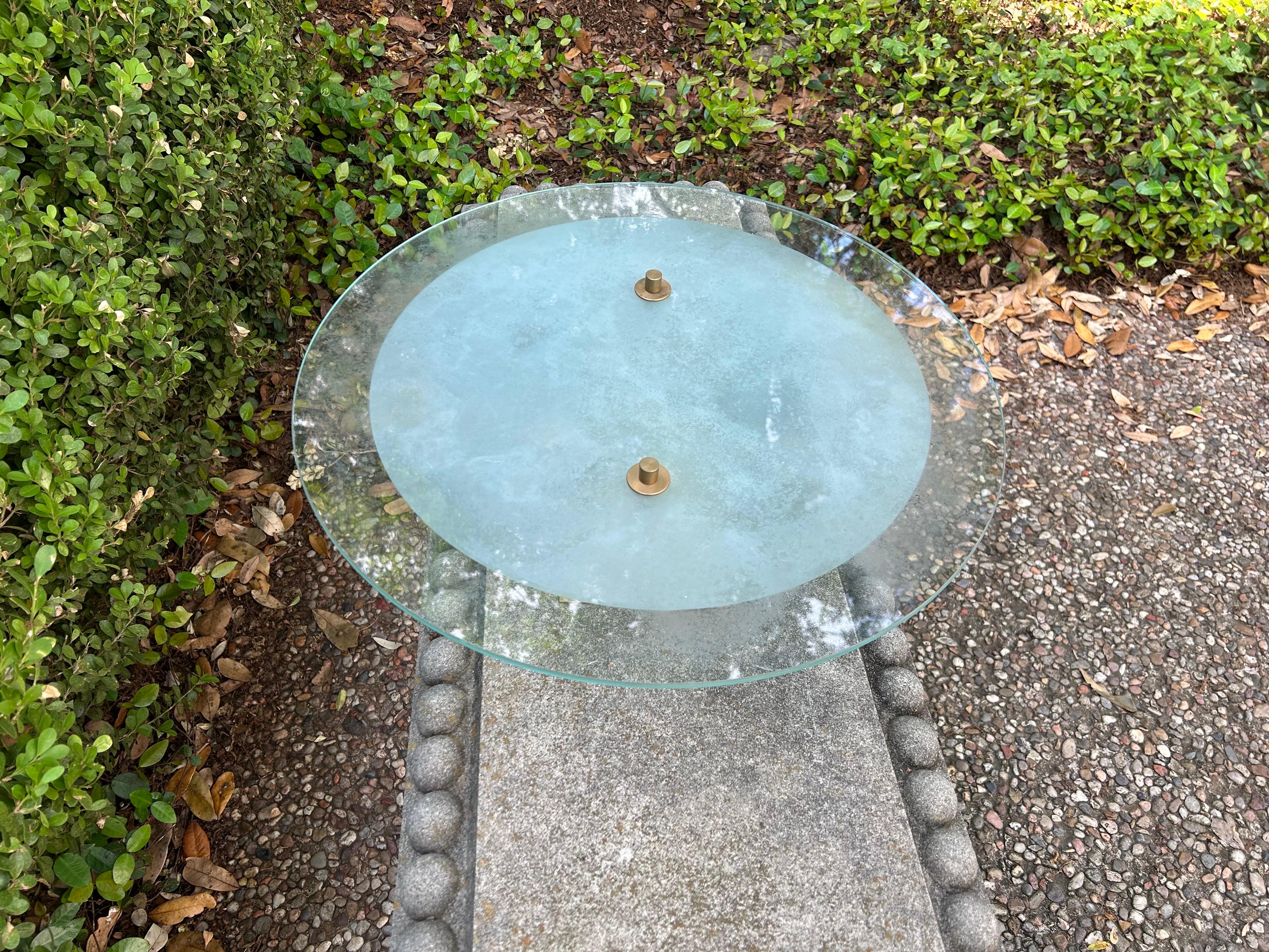 Mid-Century moderno Coppia di lampade in vetro di Murano e ottone di Gino Vistosi in vendita