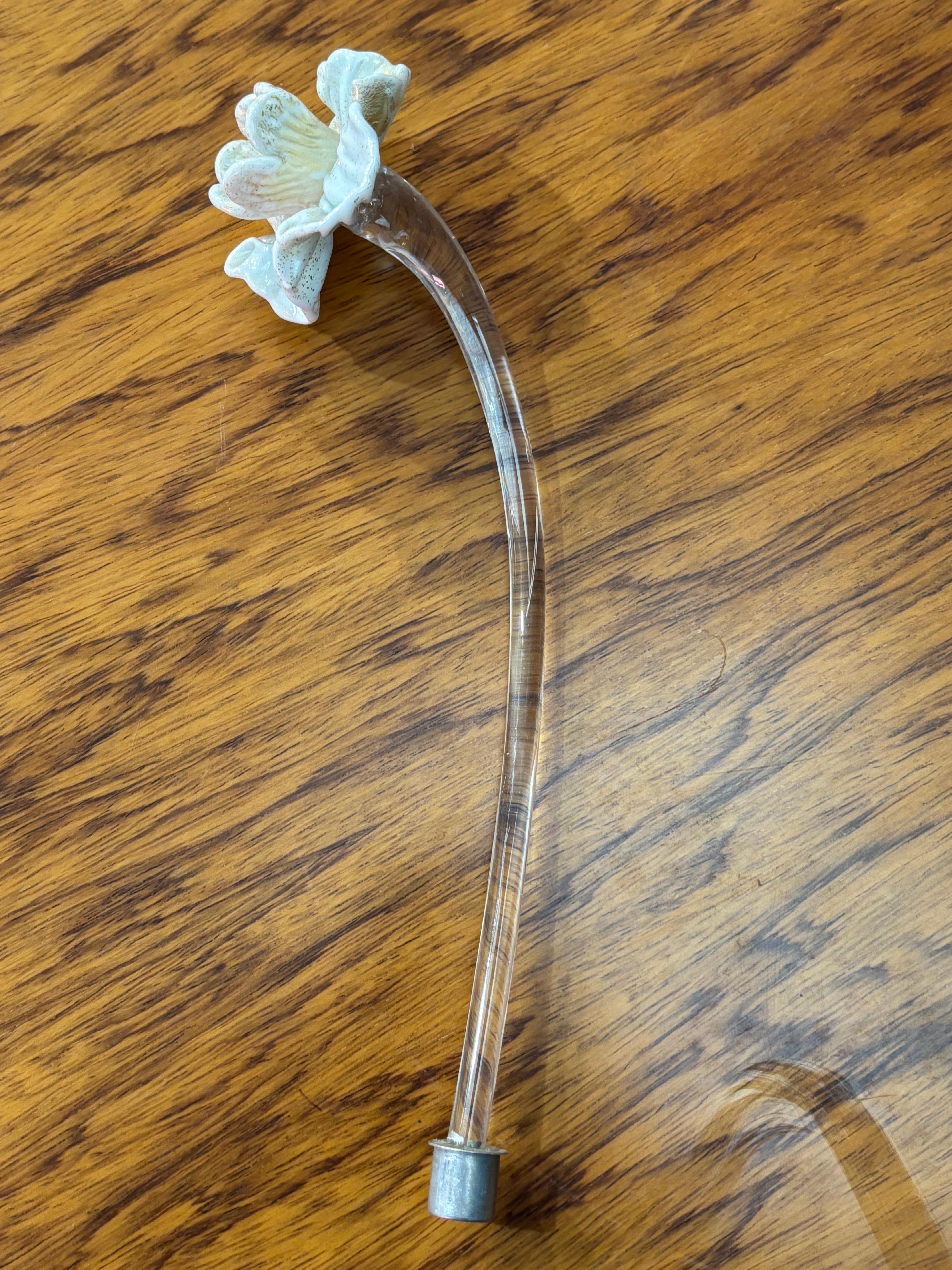 Pair of Murano Glass Appliques by Napoleone Martinuzzi for Venini For Sale 2