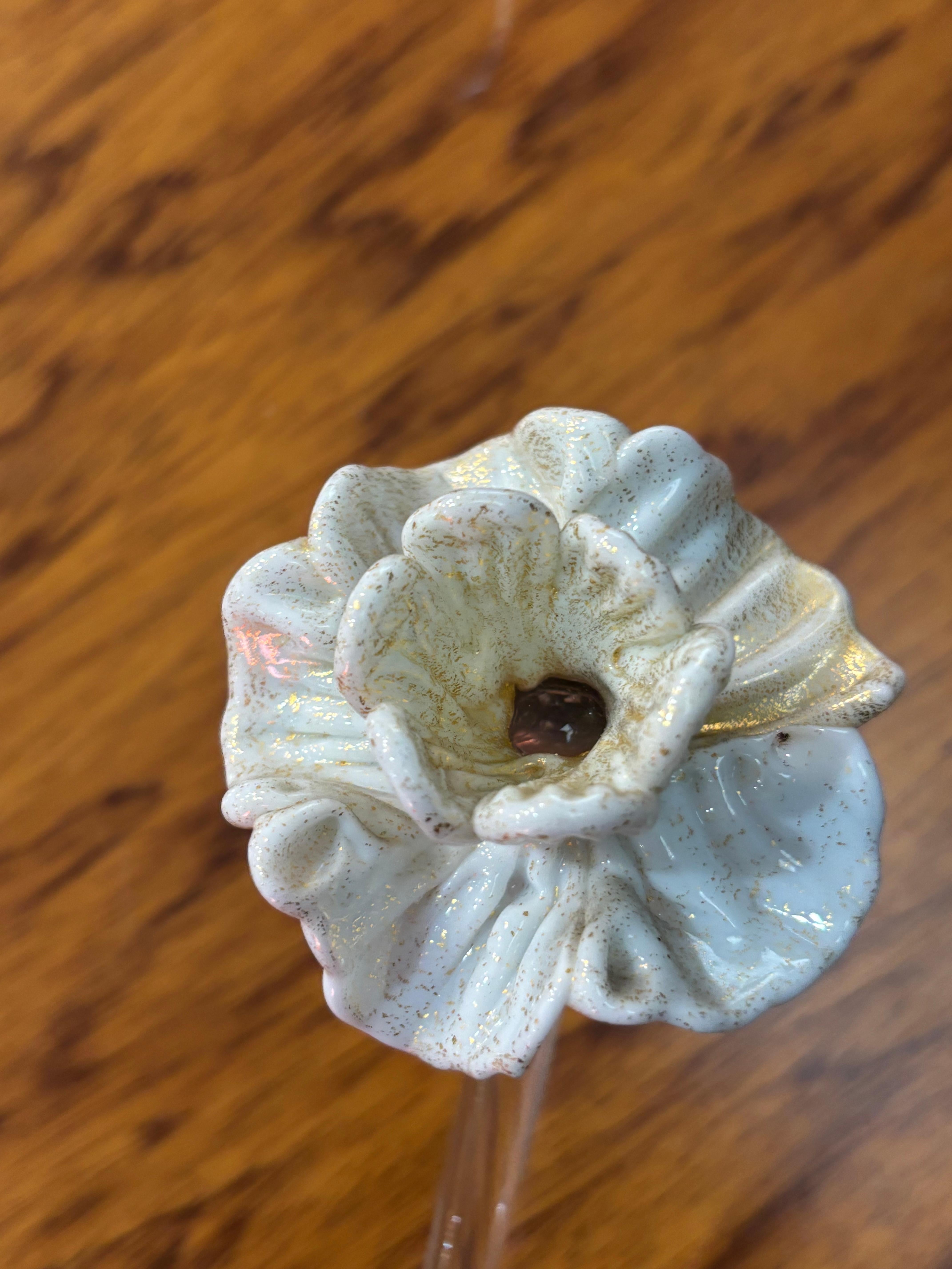 Pair of Murano Glass Appliques by Napoleone Martinuzzi for Venini For Sale 3