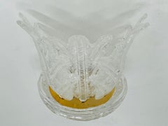 Pair of Murano Glass & Brass Sconces by Italamp S.R.L. Italy 2006