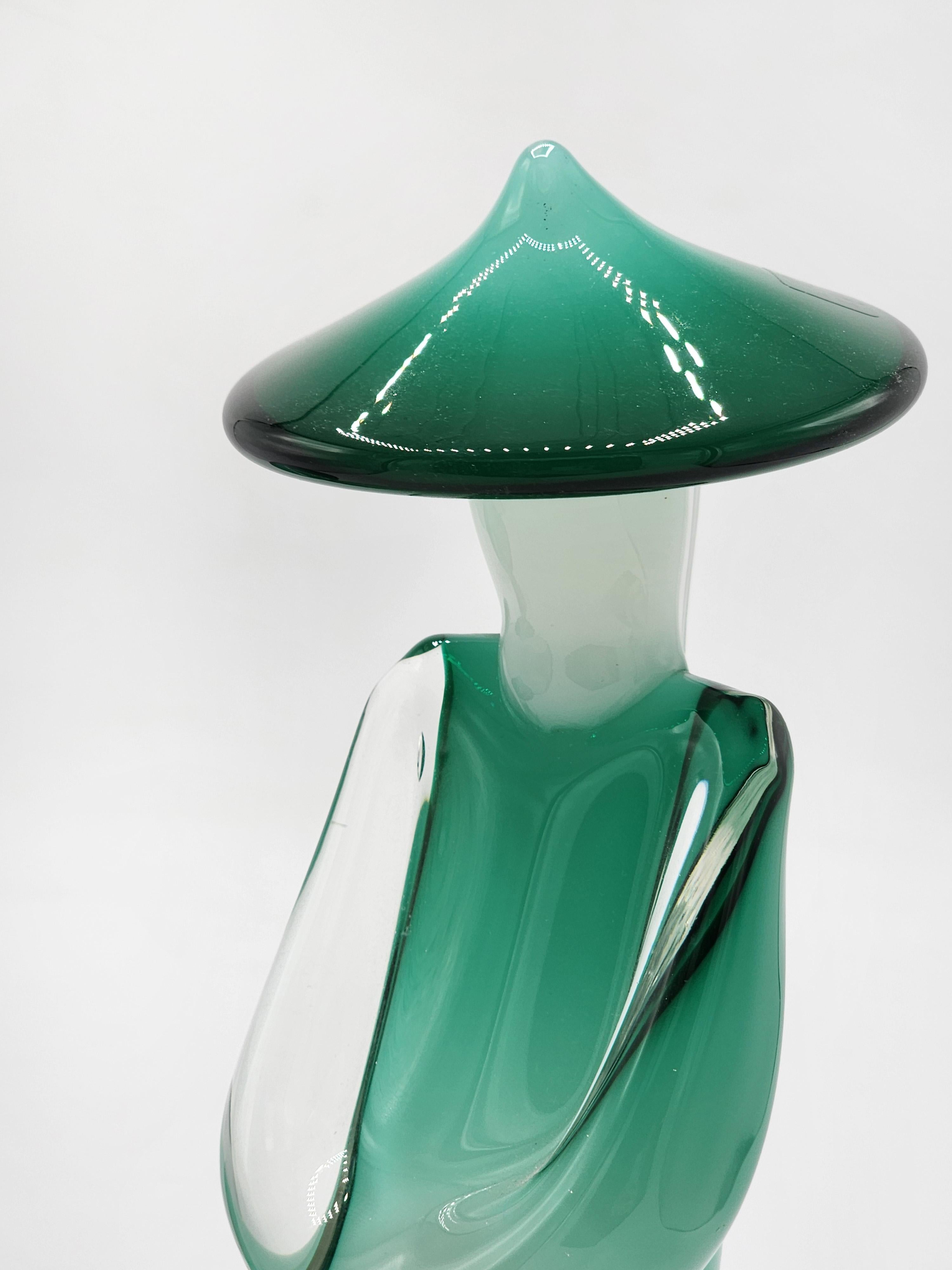 Post-Modern Pair of Murano glass Chinoiserie by Vetri For Sale